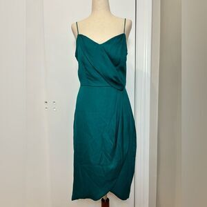 NWT Banana Republic Green SEXY spaghetti Strap Dress Item # 0002